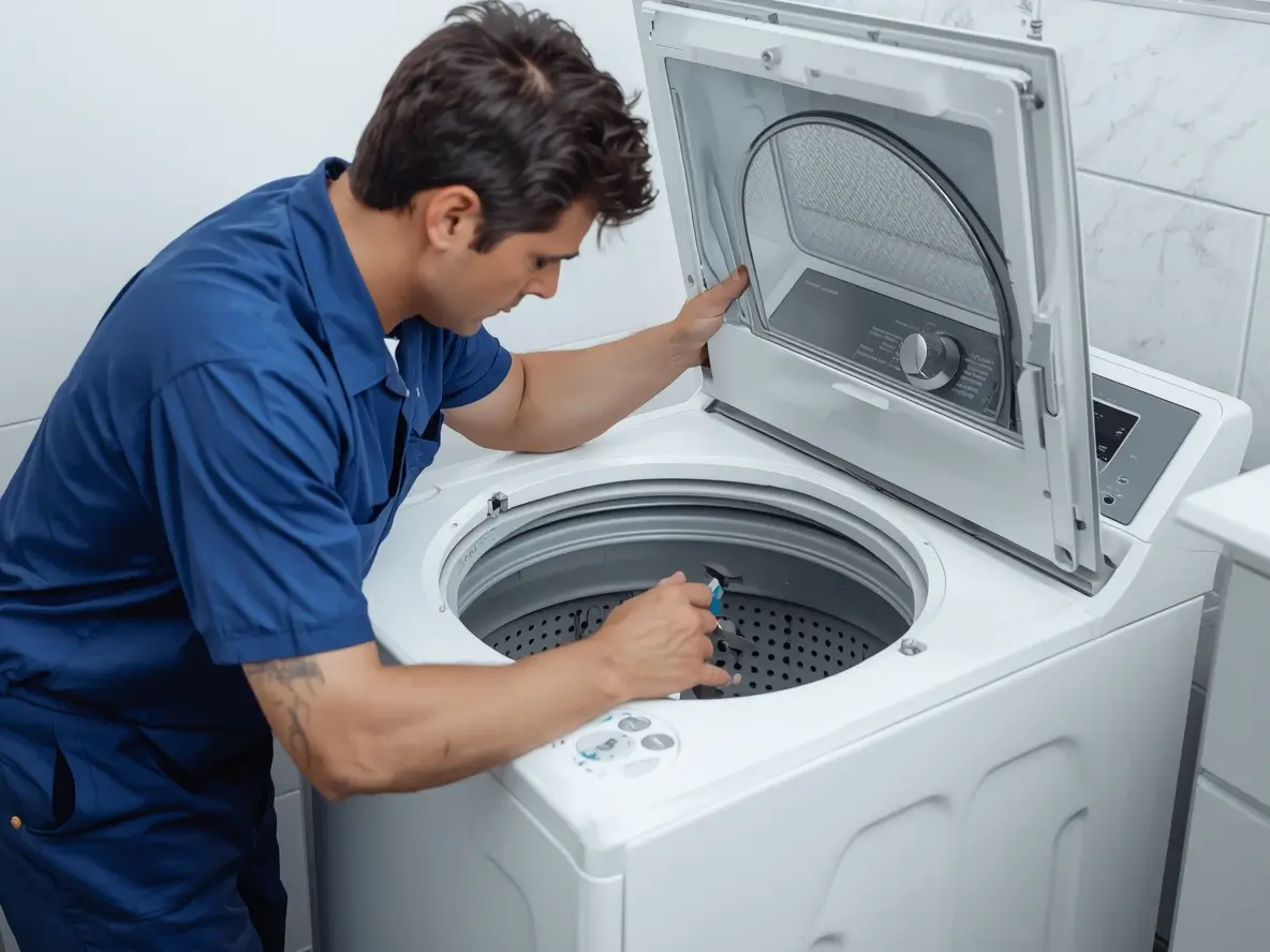 صيانة الغسالات النصف أوتوماتيك والموديلات المدمجة