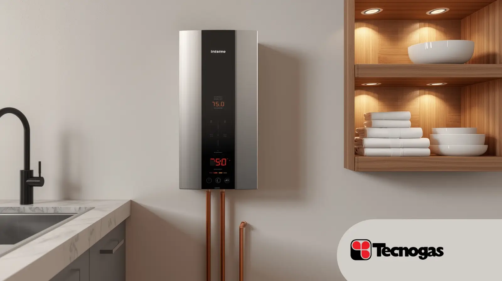 سخان تكنوجاز كهرباء