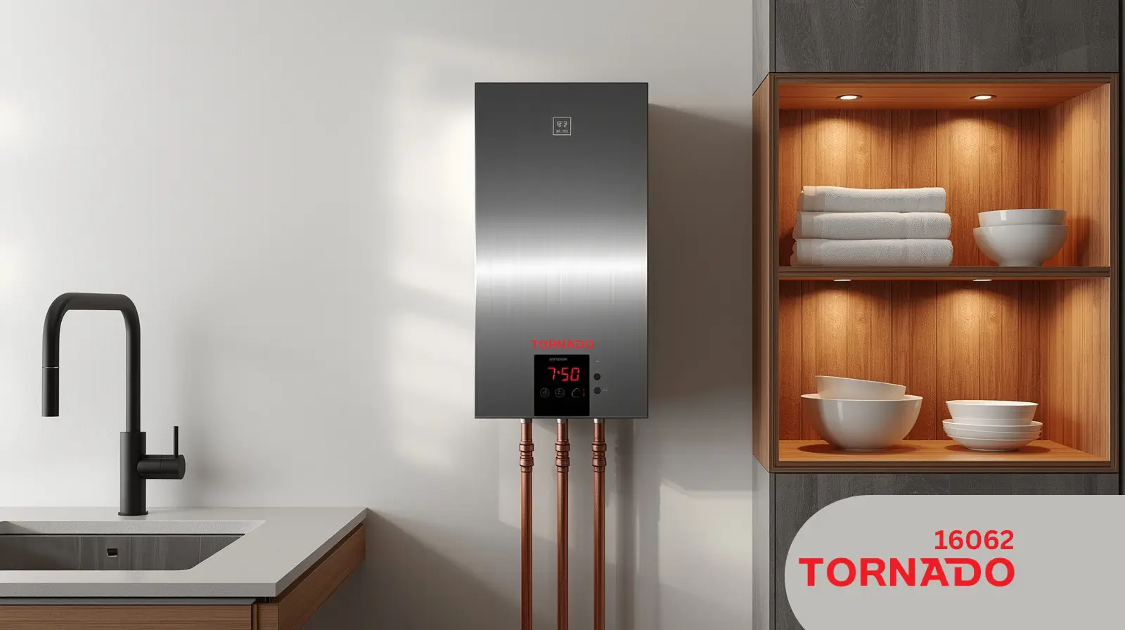 سخان تورنيدو غاز