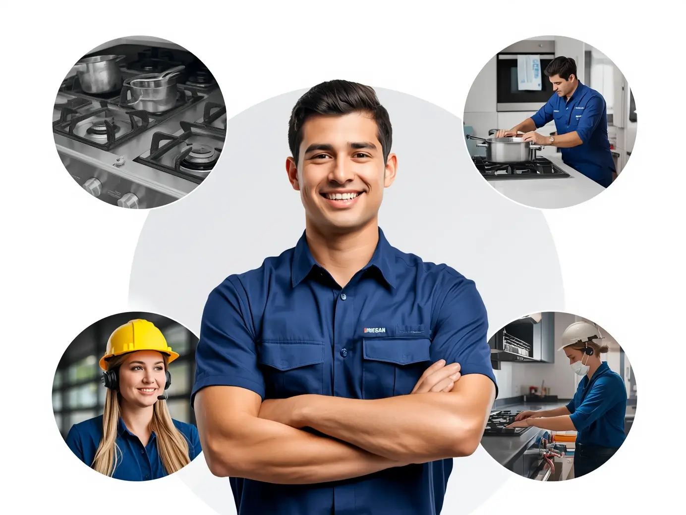 فني صيانة بوتاجازات محترف