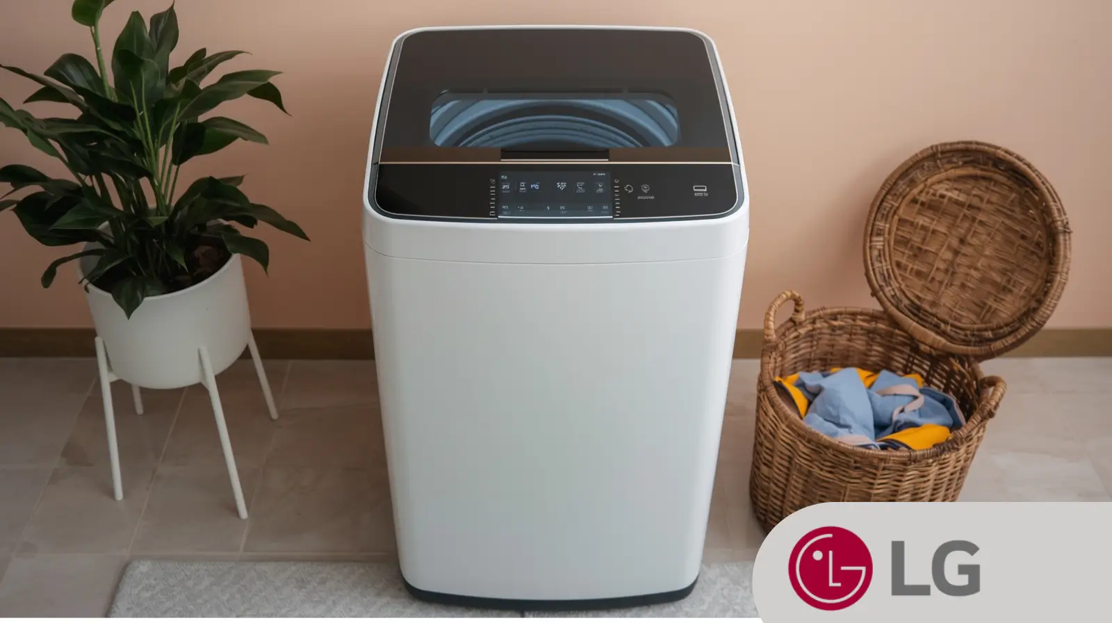 غسالة إل جي فوق أوتوماتيك